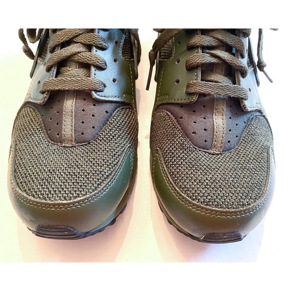 Nike Air Huarache In Cargo Khaki Men’s Size 8 EUC - Picture 10 of 12
